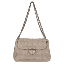 Prada Bolso Gaufre Nappa Beige