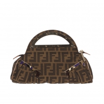 Fendi Smile Zucca Clutch