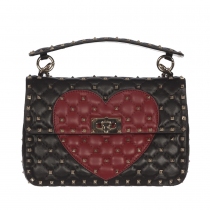 Valentino Bolso Spike Rockstud Heart