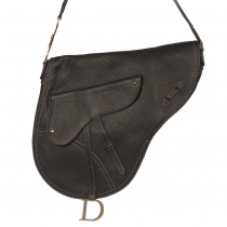 Dior Bolso Saddle Crossbody Negro