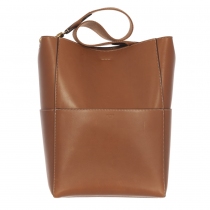 Céline Bolso Sangle Bucket Marrón