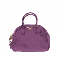 Prada Bolsito Morado Raso