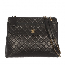 Chanel Bolso Negro Vintage