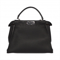 Fendi Bolso Peekaboo Regular Negro