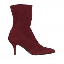 Stuart Weitzman Botines Ante Rojo T 39