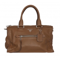 Prada Bolso Satchel Camel