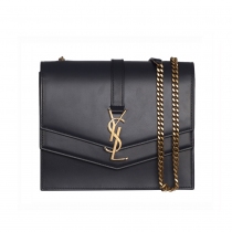 Saint Laurent Bolso Sulpice Mediano Azul