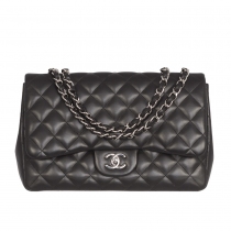 Chanel 2.55 Jumbo Matelassé Negro