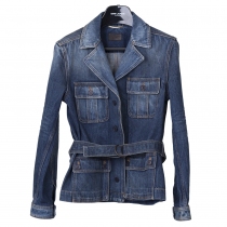 Saint Laurent Chaqueta Safari Denim T M