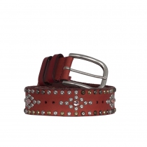 Isabel Marant Cinturón Rojo Tachuelas 85