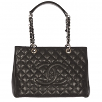 Chanel Tote Shopping Caviar Negro