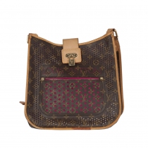 Louis Vuitton  Fucsia Perforated Musette
