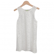 Stella McCartney Top Blanco Encaje T XS