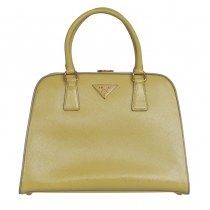 Prada Bolso Pyramid Saffiano Amarillo