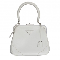 Prada Bolso Frame Blanco