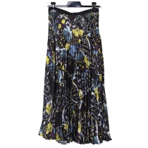 Erdem Falda Midi Plisada Floral T 38