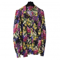 Dolce & Gabbana Blusa Seda Floral T 38