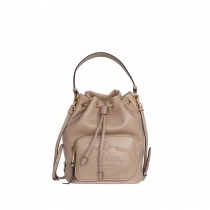 Prada Bolso Bandolera Bucket Beige