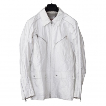 Prada Chaqueta Nylon Blanca T M