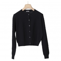 Miu Miu Cardigan Cashmire Negro T M