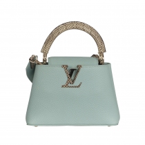 Louis Vuitton  Capucines Mini Vert d´Eau