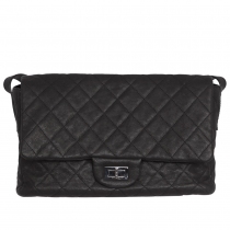 Chanel 2.55 Messenger Easy Negro