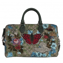 Gucci Bolso Boston Joy Bordado Butterfly