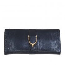 Gucci Clutch Pyton Azul