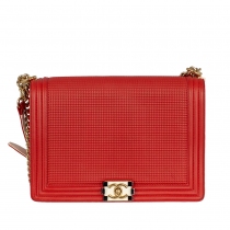 Chanel Bolso Boy Rojo