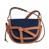 Loewe Bolso Gate Marrón y Azul