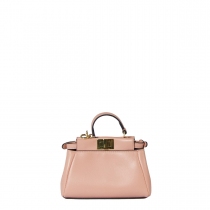 Fendi Bolso Micro Peekaboo Rosa