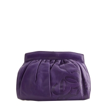 Loewe Clutch Napa Morado