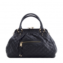 Marc Jacobs Bolso Quilted Stam Negro