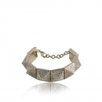 Valentino Pulsera Rockstud Cristal