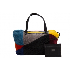 Fendi Bauletto Mouton Multicolor