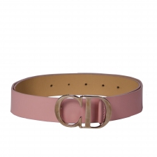 Dior Cinturón Piel Rosa T 75