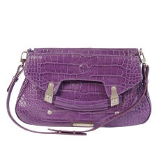 Versace Bolso Morado Croc