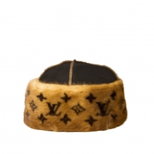 LV Gorro Visón Monogram