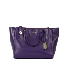 Coach Bolso de Piel Morado