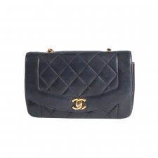 Chanel Bolso Diana Vintage Navy