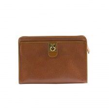 Celine Clutch Camel Vintage