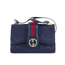 Gucci Bolso Azul Vintage