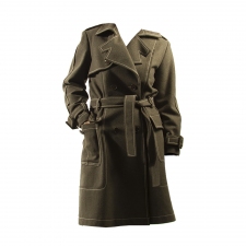 Dior Abrigo Trench Verde T 38