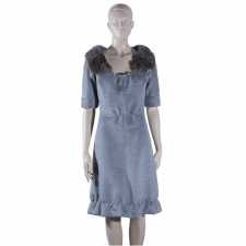 LV Vestido Gris T 38