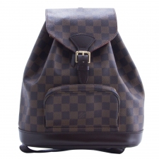 LV Mochila Montsouris Damier Ebano