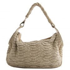 Versace Bolso Plisado Beige