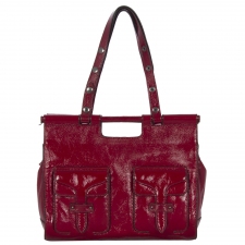 Loewe Bolso Charol Rojo