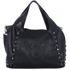 Ferragamo Bolso Studded Negro