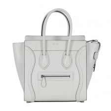 Celine Mini Luggage Blanco