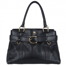 Burberry Bolso Hombro Negro